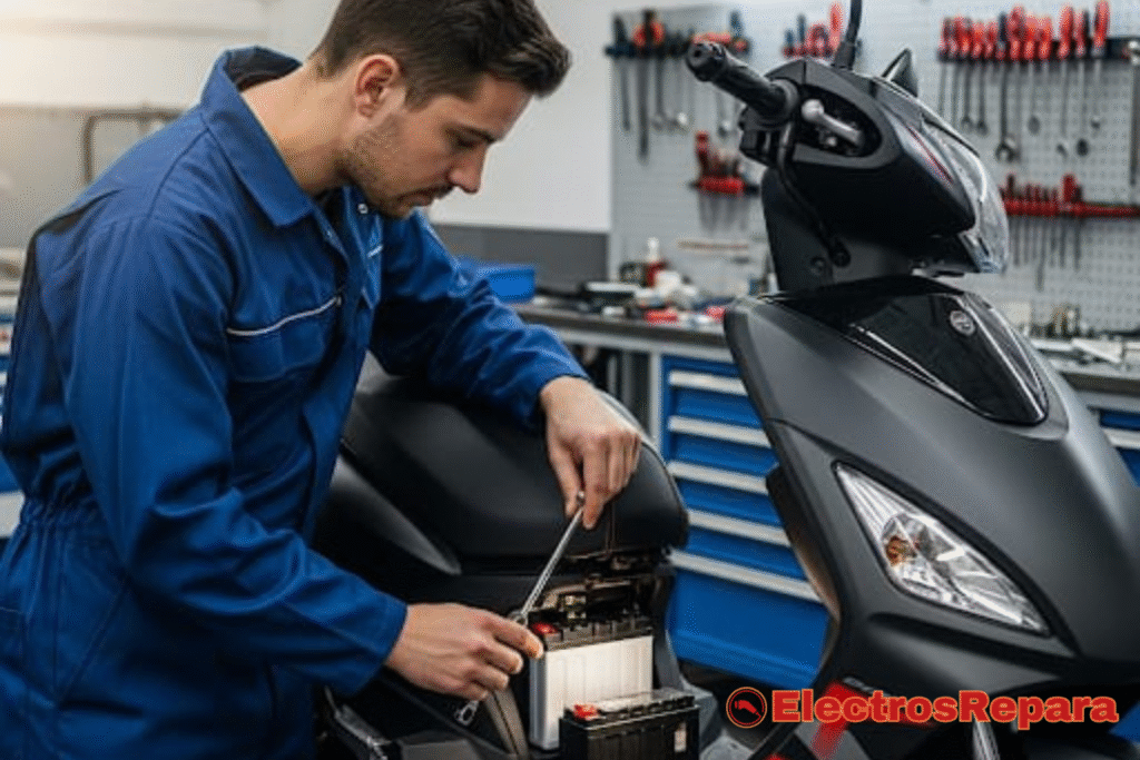 Herramientas y equipo esencial para el diagnóstico y desbloqueo de la batería de tu moto eléctrica. Conoce los pasos clave y las medidas de seguridad para un mantenimiento efectivo.