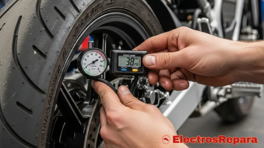 Presión de neumáticos de moto eléctrica: la clave para la seguridad.