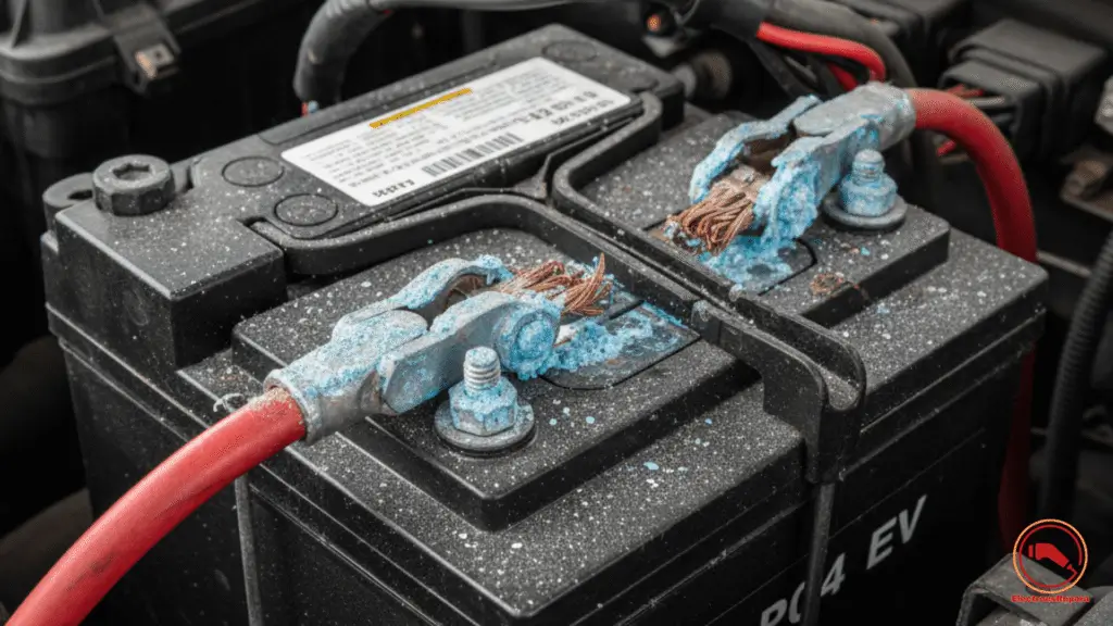 Corrosión y problemas de conectores 12V en coches eléctricos