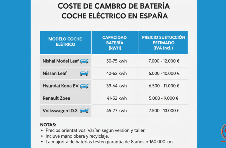 Reparación batería coche eléctrico por módulos: Foto de un paquete de batería de alto voltaje abierto, mostrando los módulos internos, con uno de ellos siendo manipulado por un técnico con guantes de seguridad.