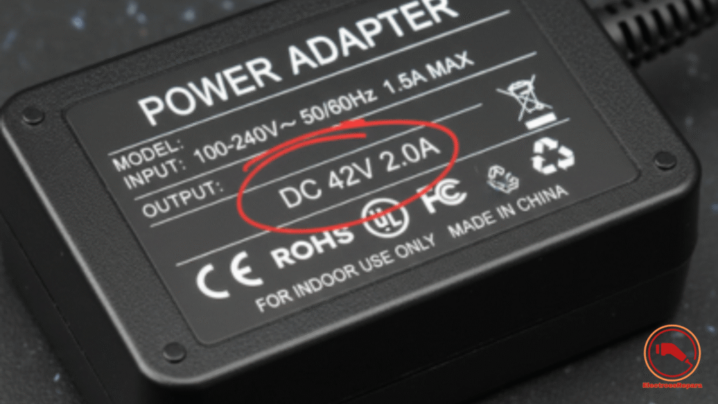 "Cómo leer el voltaje y amperaje en la etiqueta de un cargador de patinete eléctrico para una carga segura