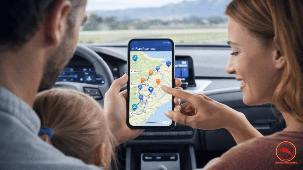 Conector CCS Combo 2 en un Punto de Recarga Ultrarrápida